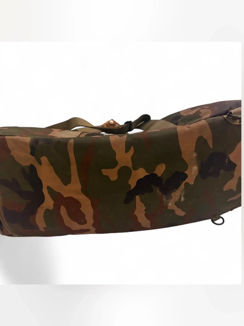 Herschel Supply Company Camo Duffel - Olive & Brown